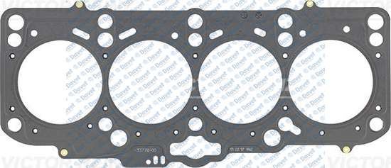 REINZ 61-33770-00 Silindir Kapak Contasi 1 Delik Passat-Golf V-Jetta-Leon-Octavia 2.0tdi 05=> (Bkd-Bkp-Bre)